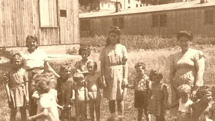 The Jewish DP community’s kindergarten at Eichstätt.
