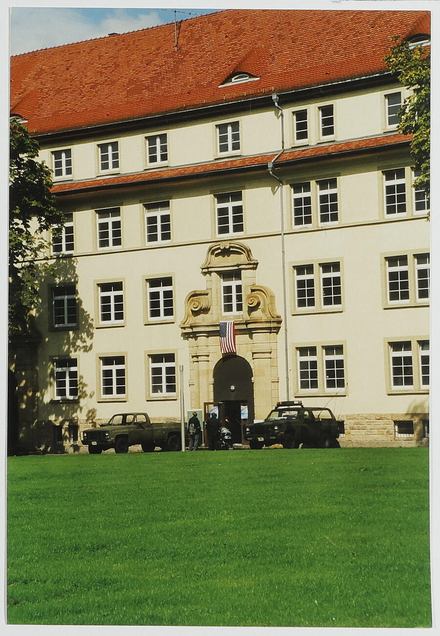 The Rheinland-Kaserne during its later American military use.