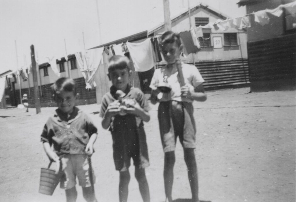 Children at Holden camp.