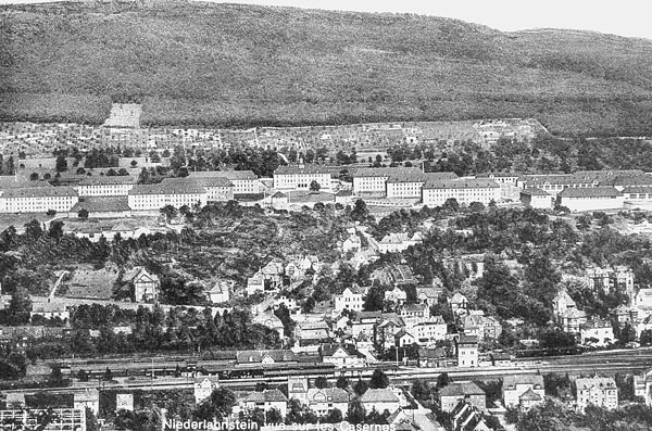 The Niederlahnstein barracks complex.