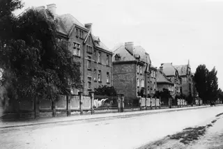 The Gersdorff barrack buildings in the 1920s