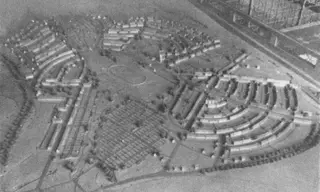 Model of the proposed Mattenberg settlement, 1936