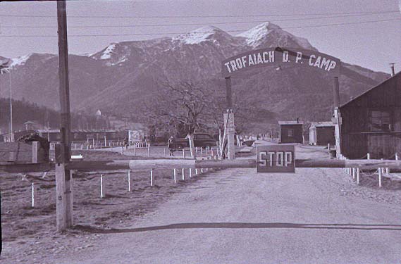 Trofaiach DP Camp photographed in 1950.