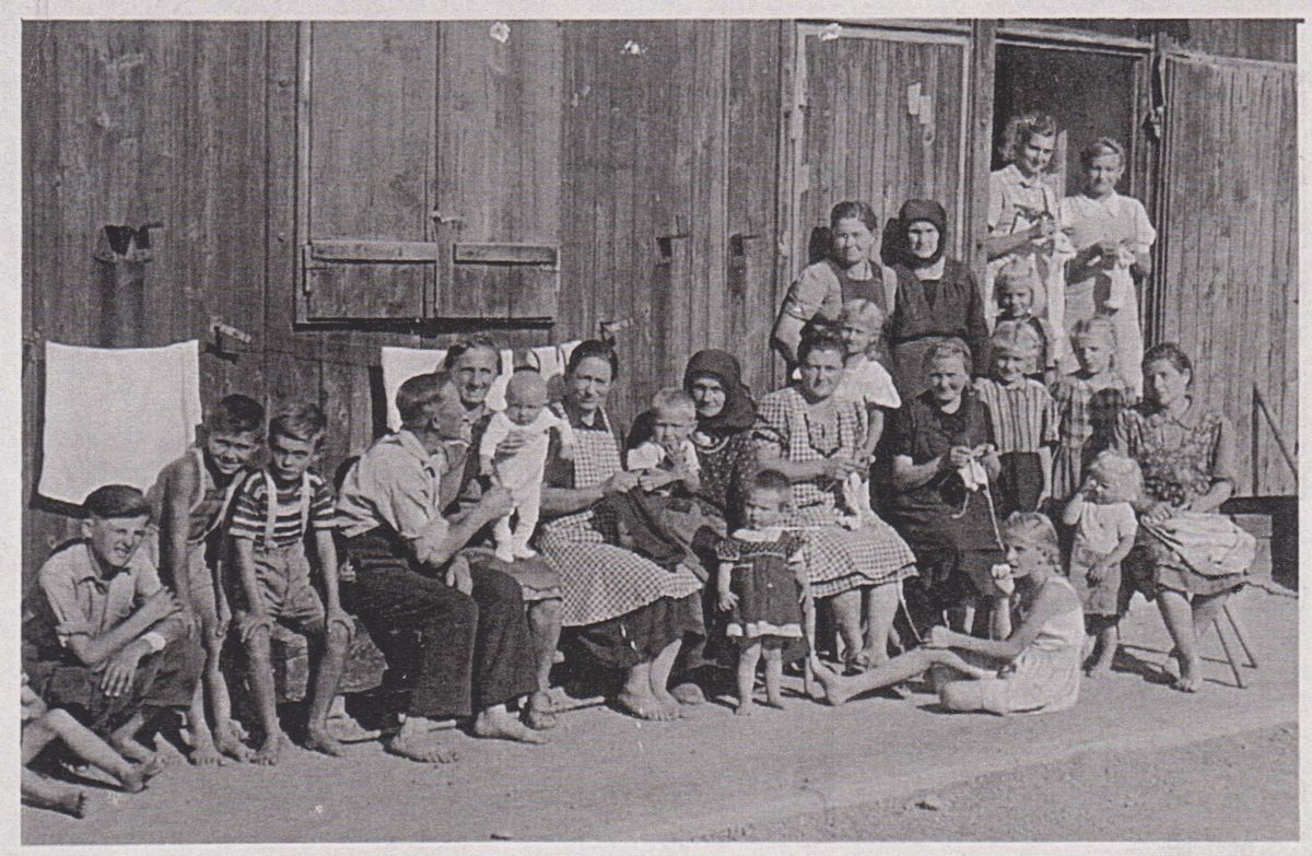 The postwar barrack camp at Söcking.